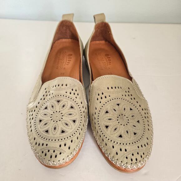 SPRING STEP INGRID Shoes Womens 7.5-8 Olive Green Comfort Casual Minimalist Boho - Picture 3 of 9